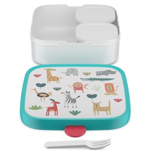 Lunchbox Campus Bento Large Animal Friends 107435065373