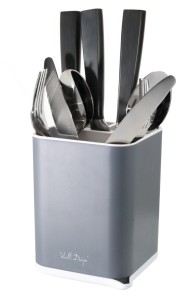 Ociekacz na sztućce Livio Duo szary 25622