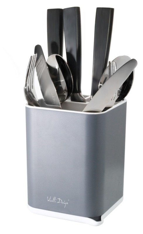 Ociekacz na sztućce Livio Duo szary 25622