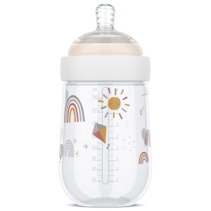 Butelka ze smoczkiem Mio 240 ml Sunshine &amp; Rainbow 108061565245