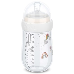 Butelka ze smoczkiem Mio 240 ml Sunshine &amp; Rainbow 108061565245
