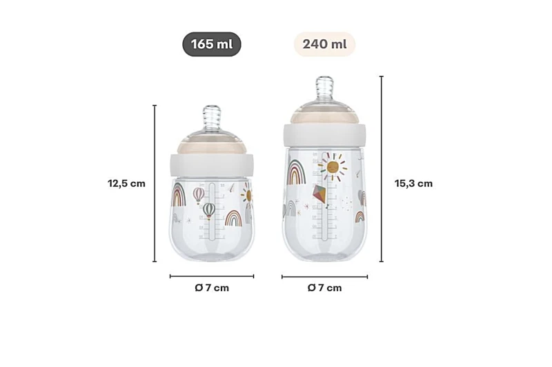 Butelka ze smoczkiem Mio 165 ml Little Goose 108061065392