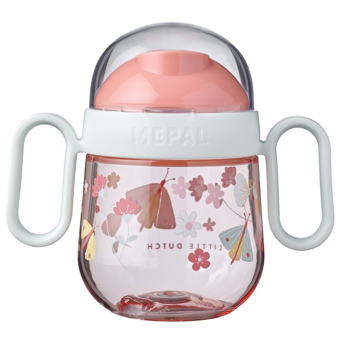 Kubek dziecięcy niekapek MIO Flowers &amp; Butterflies 200ml 108012565243