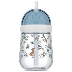Kubek dziecięcy ze słomką 300ml Mio Forest Friends 108014065408