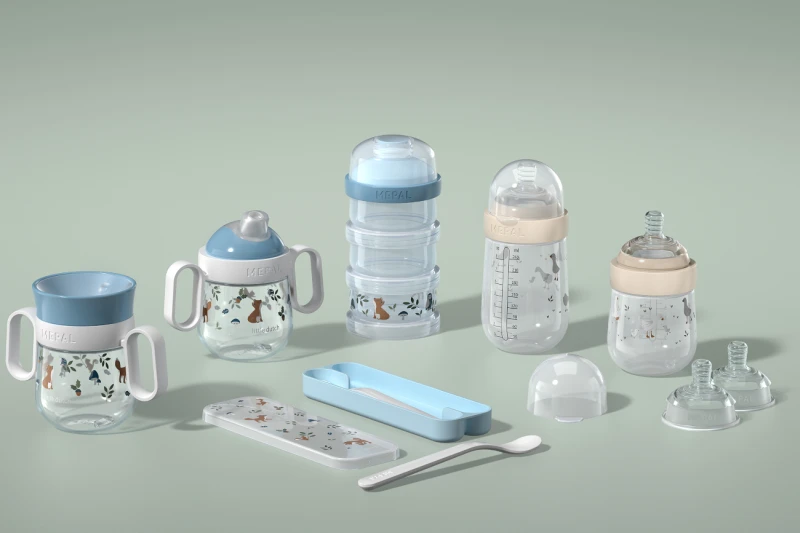 Kubek dziecięcy ze słomką 300ml Mio Forest Friends 108014065408