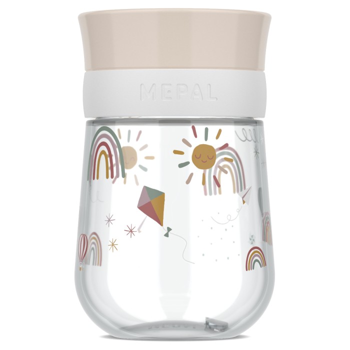 Kubek dziecięcy treningowy do nauki picia Mio 300 ml Sunshine &amp; Rainbow 108018565245