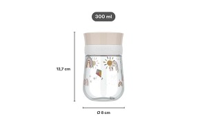 Kubek dziecięcy treningowy do nauki picia Mio 300 ml Sunshine &amp; Rainbow 108018565245