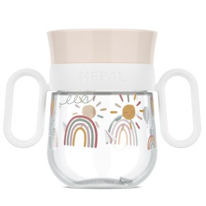 Kubek dziecięcy treningowy do nauki picia Mio 200 ml Sunshine &amp; Rainbow 108018065245