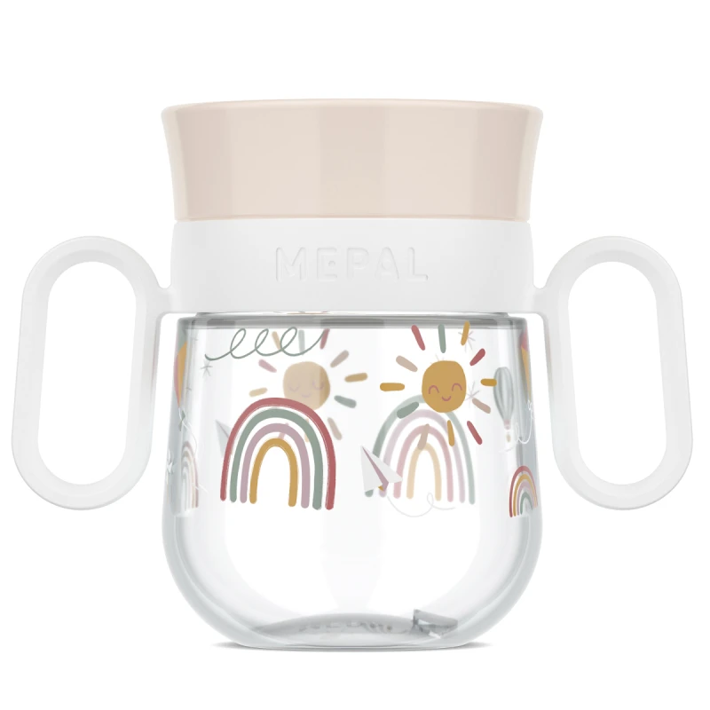 Kubek dziecięcy treningowy do nauki picia Mio 200 ml Sunshine &amp; Rainbow 108018065245