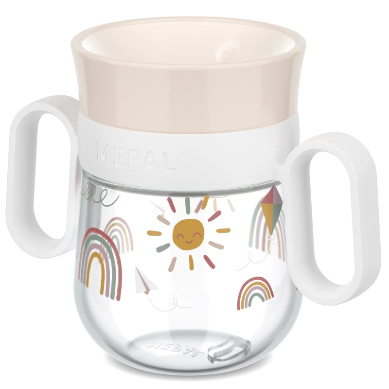 Kubek dziecięcy treningowy do nauki picia Mio 200 ml Sunshine &amp; Rainbow 108018065245