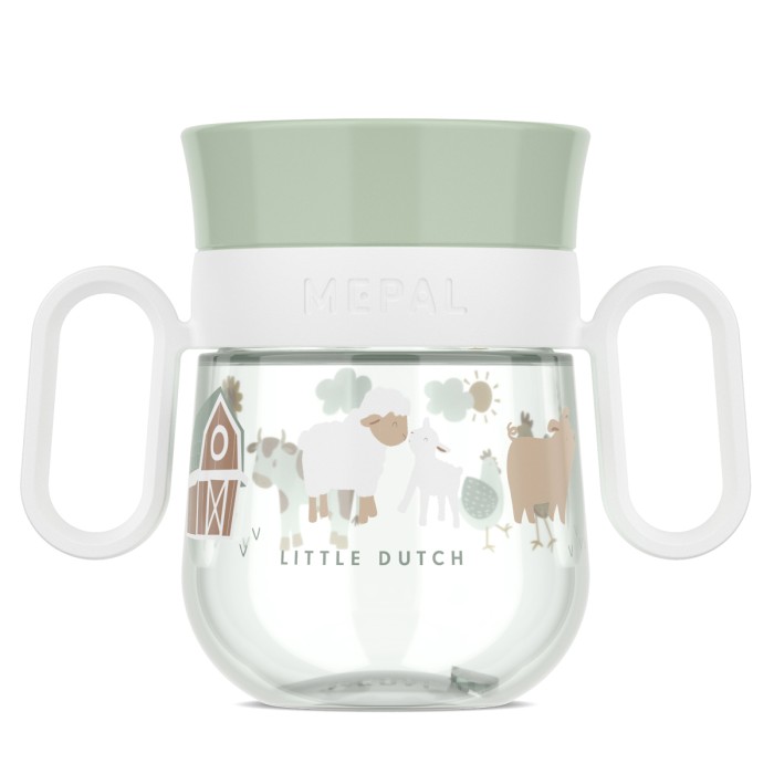 Kubek dziecięcy treningowy do nauki picia Mio 200 ml Little Farm 108018065399