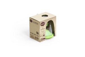 Kubek z podstawką Spring zielony 10315-GN-GN