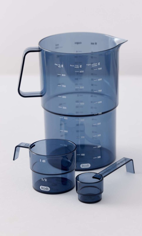 Kubek pomiarowy 100ml Mensura Dusty Blue 25294