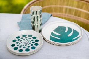 Kubek Connect 190ml 4szt. Monstera 1454700