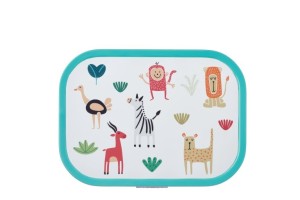 Zestaw dziecięcy butelka i lunchbox Campus Animal Friends 107410165373