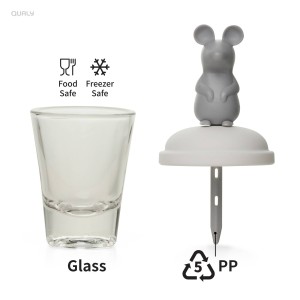 Pojemnik do robienia lodów Mouse 10435-WH-GY