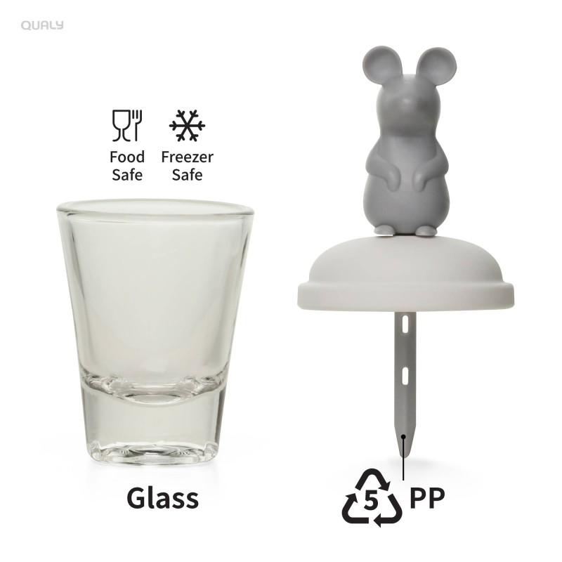 Pojemnik do robienia lodów Mouse 10435-WH-GY
