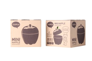 Pojemnik mini Happle zielony 10034-GN