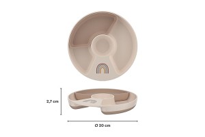 Talerzyk dziecięcy dzielony Mio Little Farm 108002565399