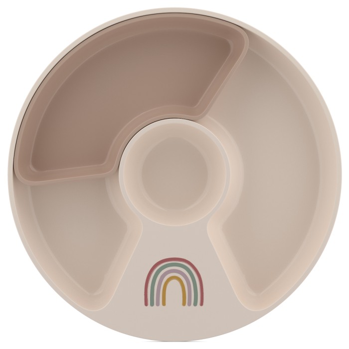 Talerzyk dziecięcy dzielony Mio Sunshine &amp; Rainbow 108002565245