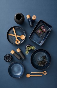 Talerz Gastro 17 cm Black/Dark blue 14109