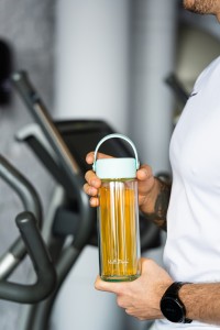 Butelka z podwójną ścianką i zaparzaczem Fuori 350 ml miętowa 30190