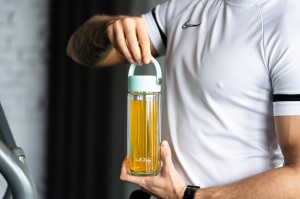 Butelka z podwójną ścianką i zaparzaczem Fuori 350 ml miętowa 30190