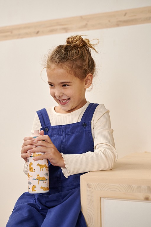 Butelka dla dzieci pop-up Campus 400ml Little Farm 107410065399