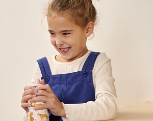 Butelka dla dzieci pop-up Campus 400 ml Stitch 107410065403
