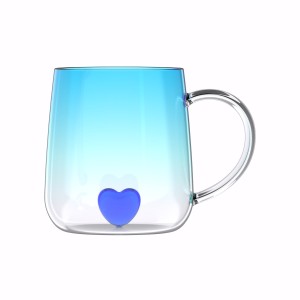 Szklanka niebieska 350ml Heart AG 1944