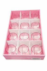 Szklanka różowa 350ml Heart AG 1937