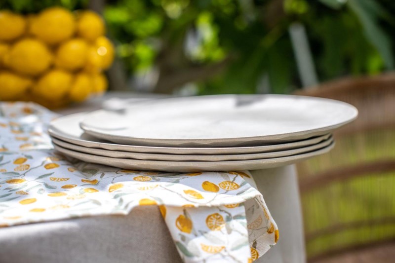 Talerz Club 260mm 4szt. dessert sand 5005700