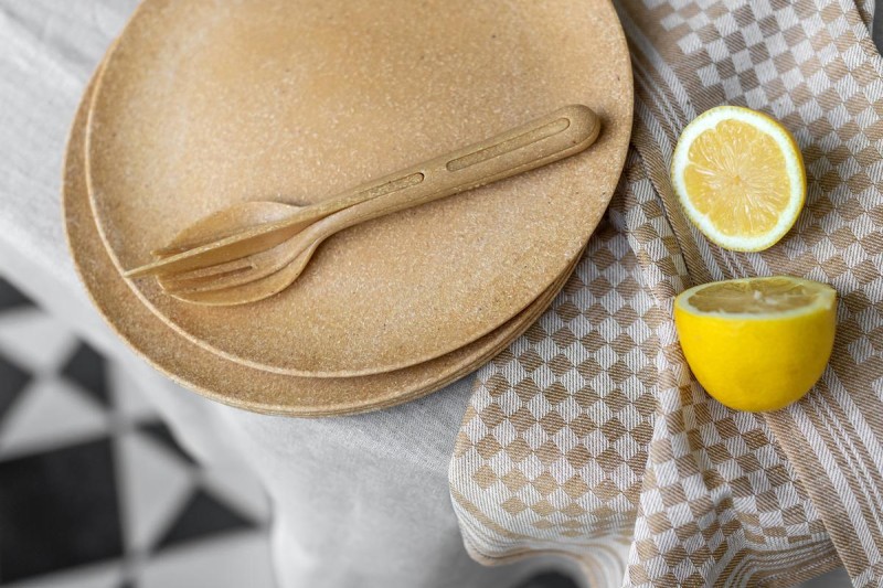 Talerz Club 260mm 4szt. dessert sand 5005700