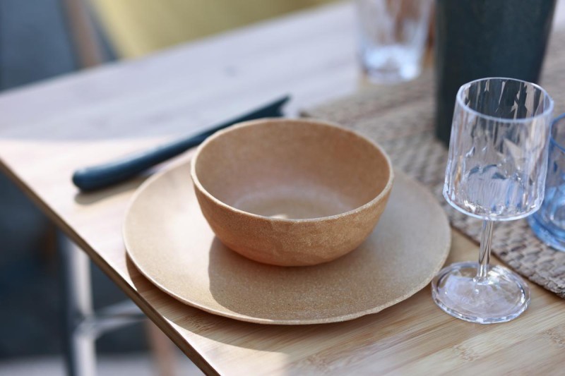 Talerz Club 260mm 4szt. dessert sand 5005700