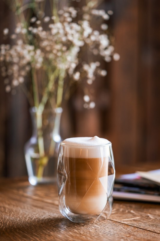 Komplet 2-szklanek 250ml z podwójną ścianką 250ml Geo 7572