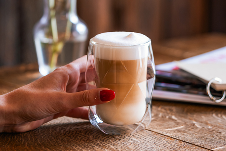 Komplet 2-szklanek 250ml z podwójną ścianką 250ml Geo 7572