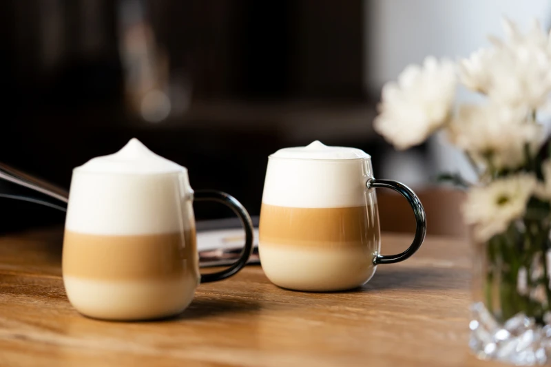 Komplet 2 szklanek z szarym uchem 400 ml Bolla 1159