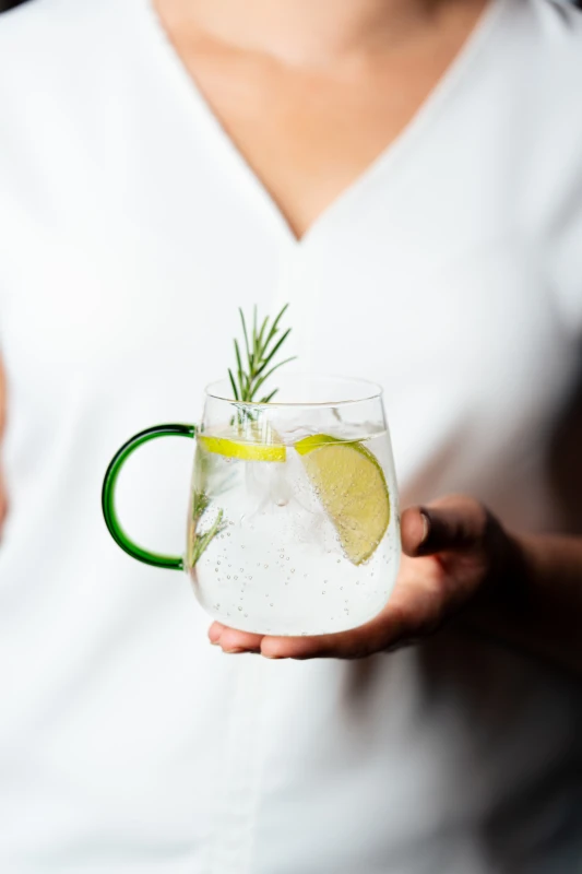 Komplet 2 szklanek z zielonym uchem 400 ml Bolla 1142