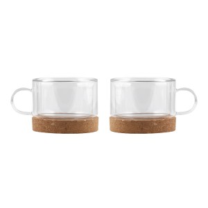 Komplet 2 szklanek z podwójną ścianką 220 ml Vilagio 29323