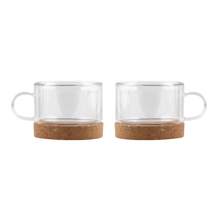 Komplet 2 szklanek z podwójną ścianką 220 ml Vilagio 29323