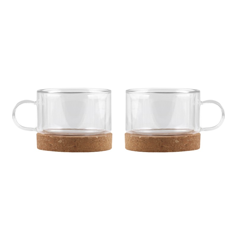 Komplet 2 szklanek z podwójną ścianką 220 ml Vilagio 29323