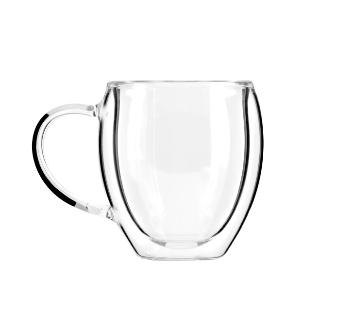 Komplet 2 szklanek z podwójną ścianką i uszkiem Noa 250 ml 29767