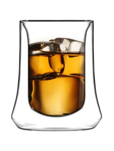Komplet 2 szklanek niskich z podwójną ścianką Soho 240 ml 8920