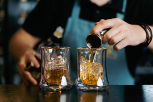 Komplet 2 szklanek niskich z podwójną ścianką Soho 240 ml 8920