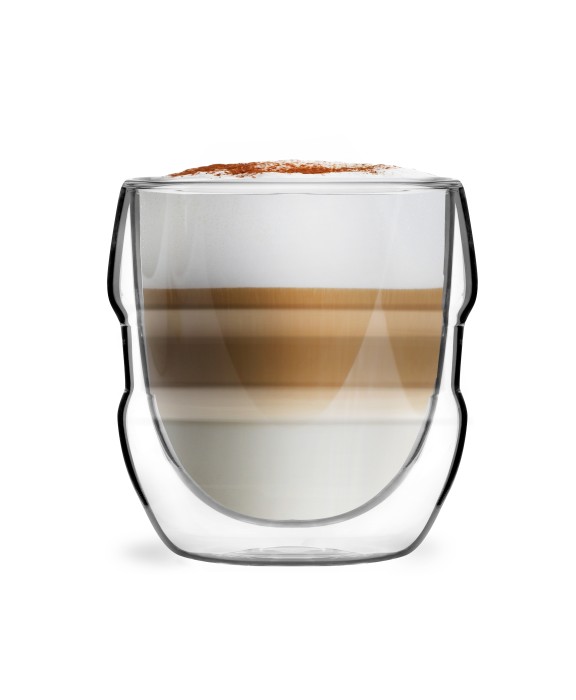 Komplet 2 szklanek z podwójną ścianką 250 ml Sferico 7954