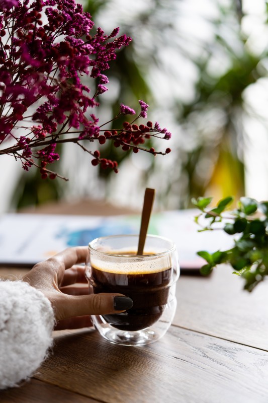 Komplet 2 szklanek z podwójną ścianką 250 ml Sferico 7954