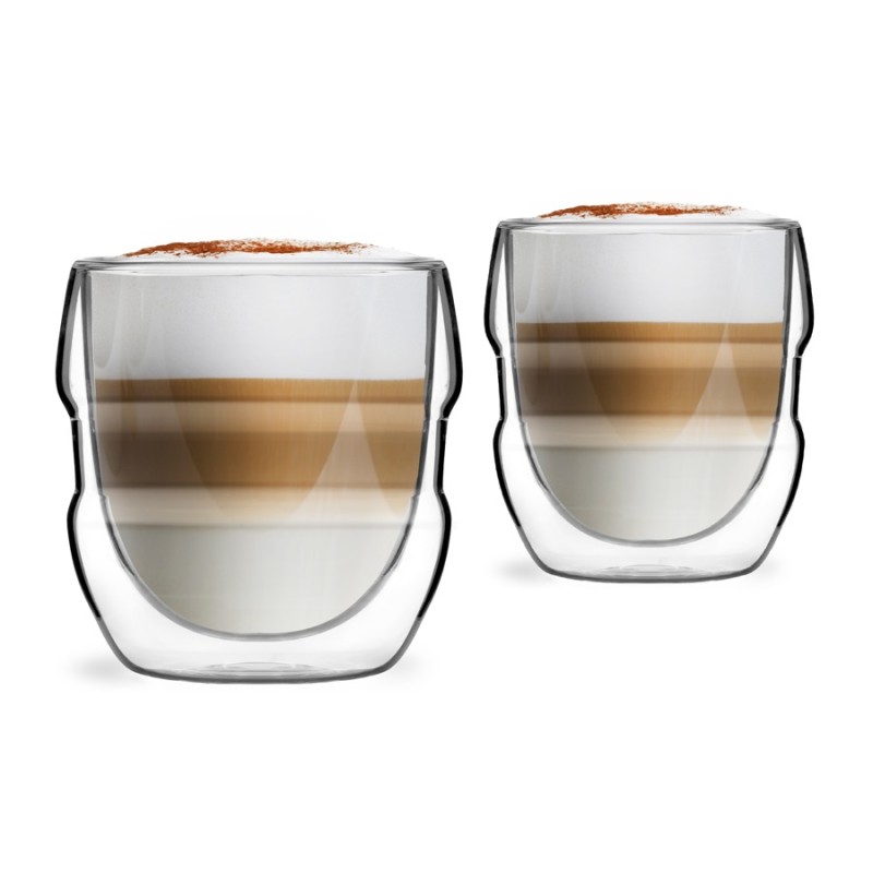 Komplet 2 szklanek z podwójną ścianką 250 ml Sferico 7954