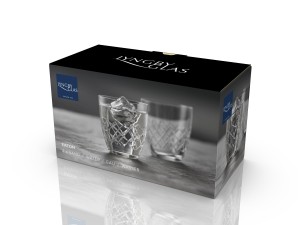 Szklanki do wody ze szkła kryształowego Eaton 300 ml 2 sztuki 36239