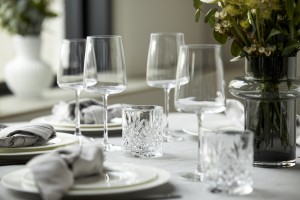 Szklanki do whisky ze szkła kryształowego Melodia 310 ml 6 sztuk 916107