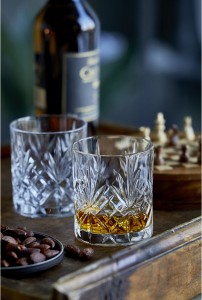 Szklanki do whisky ze szkła kryształowego Melodia 310 ml 6 sztuk 916107